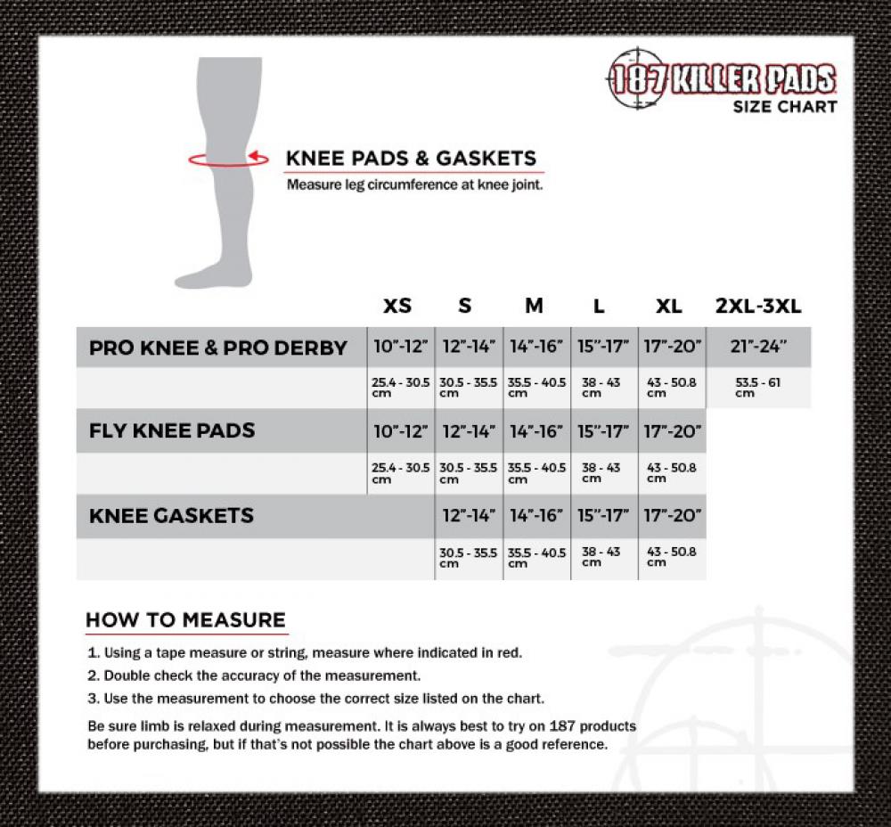 187 Killer Slim Knee pads - Black - Momma Trucker Skates