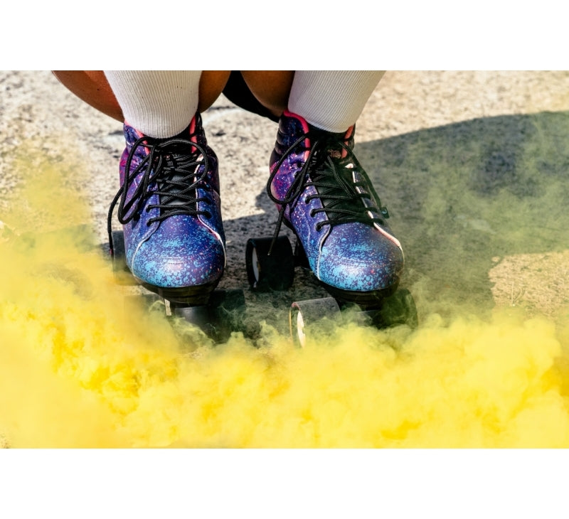 Chaya Vintage Quad Roller Skates - Airbrush - Momma Trucker Skates