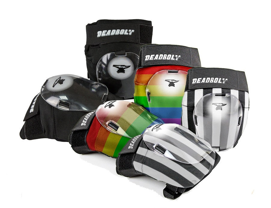 Deadbolt Grandslam Knee Pads - Momma Trucker Skates