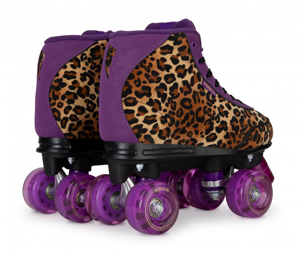 Rookie Roller Skates Harmony Leopard - Momma Trucker Skates