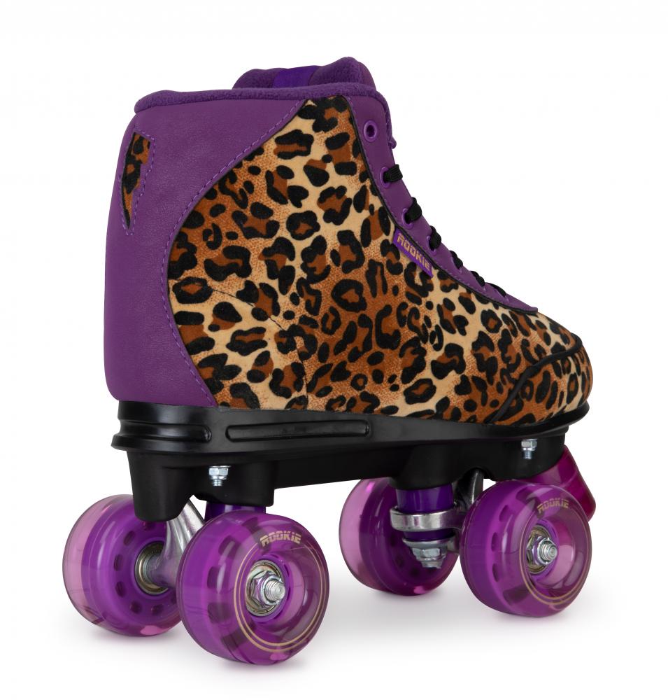 Rookie Roller Skates Harmony Leopard - Momma Trucker Skates