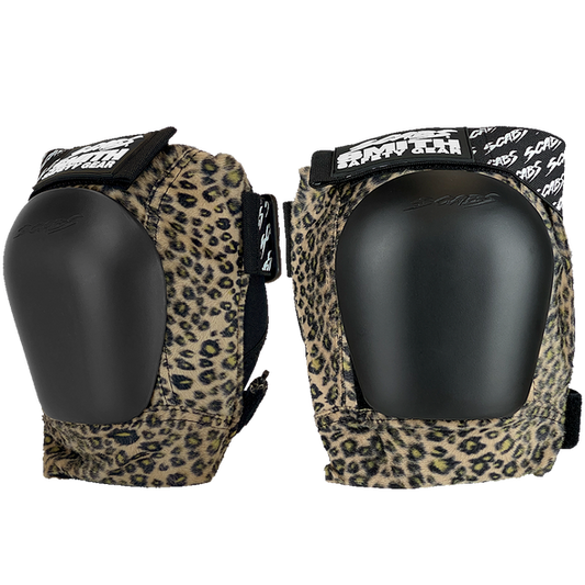 Smith Scabs Urban Derby Knee Pads - Brown Leopard