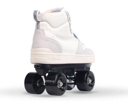 Slades Detachable Roller Skates White S Quad Pack