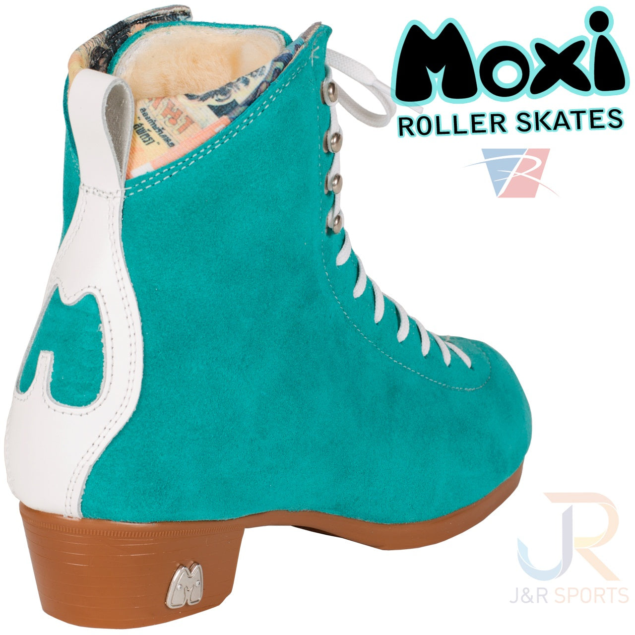 Moxi Jack Boots - Teal PRE ORDER - Momma Trucker Skates